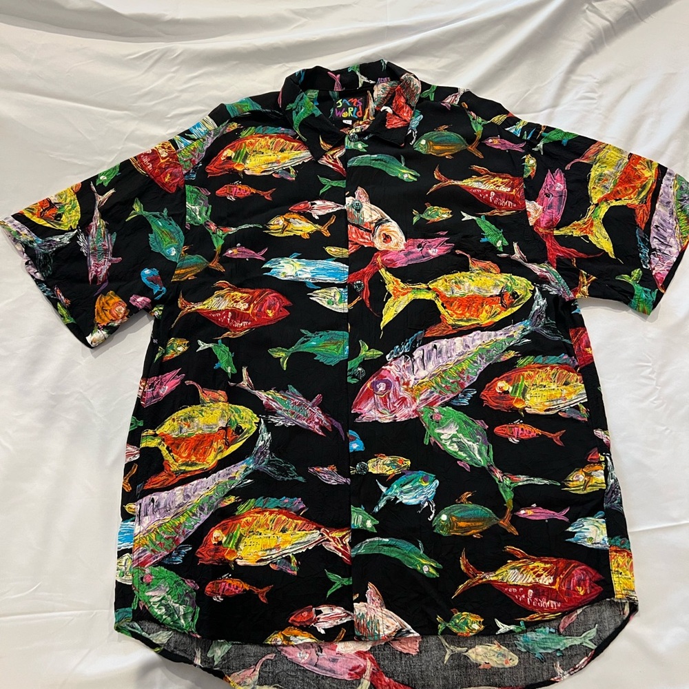 Jams World Multicolor Fish Shirt